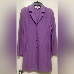 St. John Vintage Purple Women's Coat